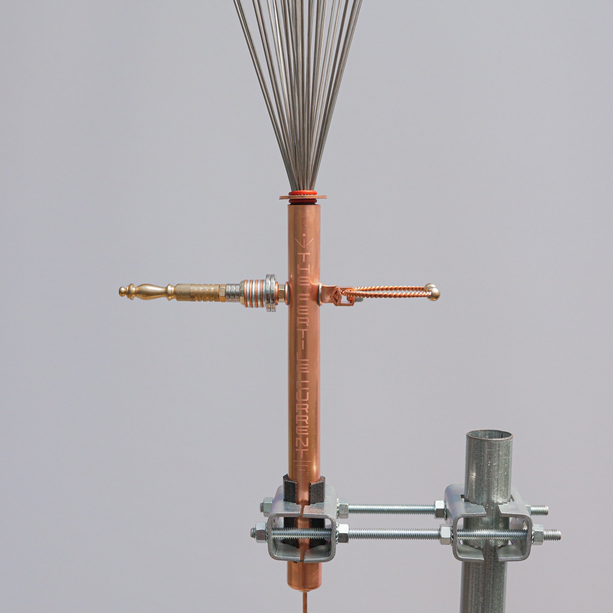 CW1+ Antenna installed at the farm, sunset